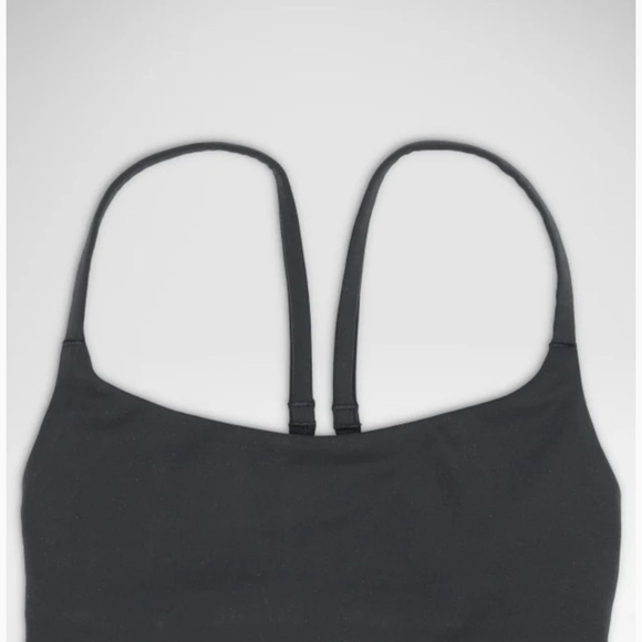 Lululemon Women's Black sports bra no tag so small - Picture 1 of 3